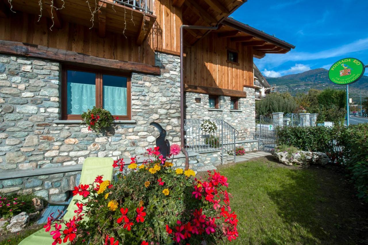 B&B Pousada Rio Aosta-Servizi Di Bed And Breakfast Saint-Christophe Kültér fotó